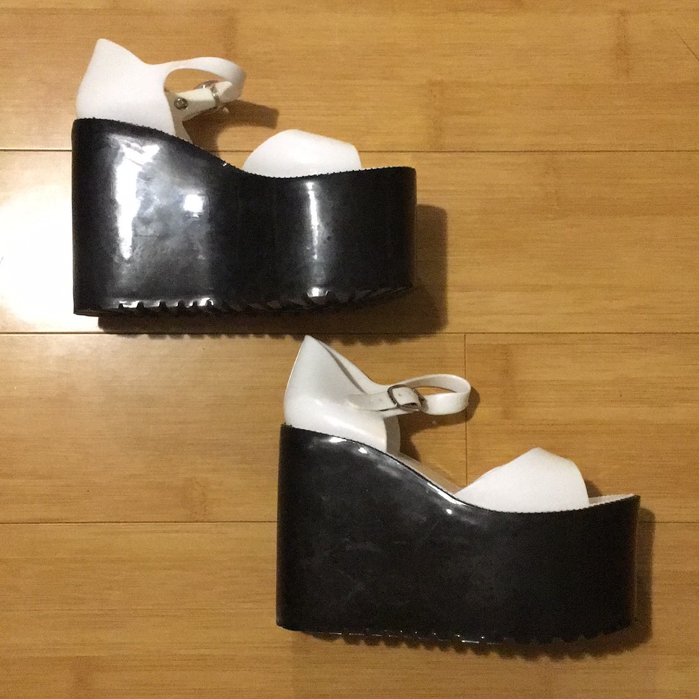 Kawaii, Decora, Tokyo Fashion Jelly Platform Shoes